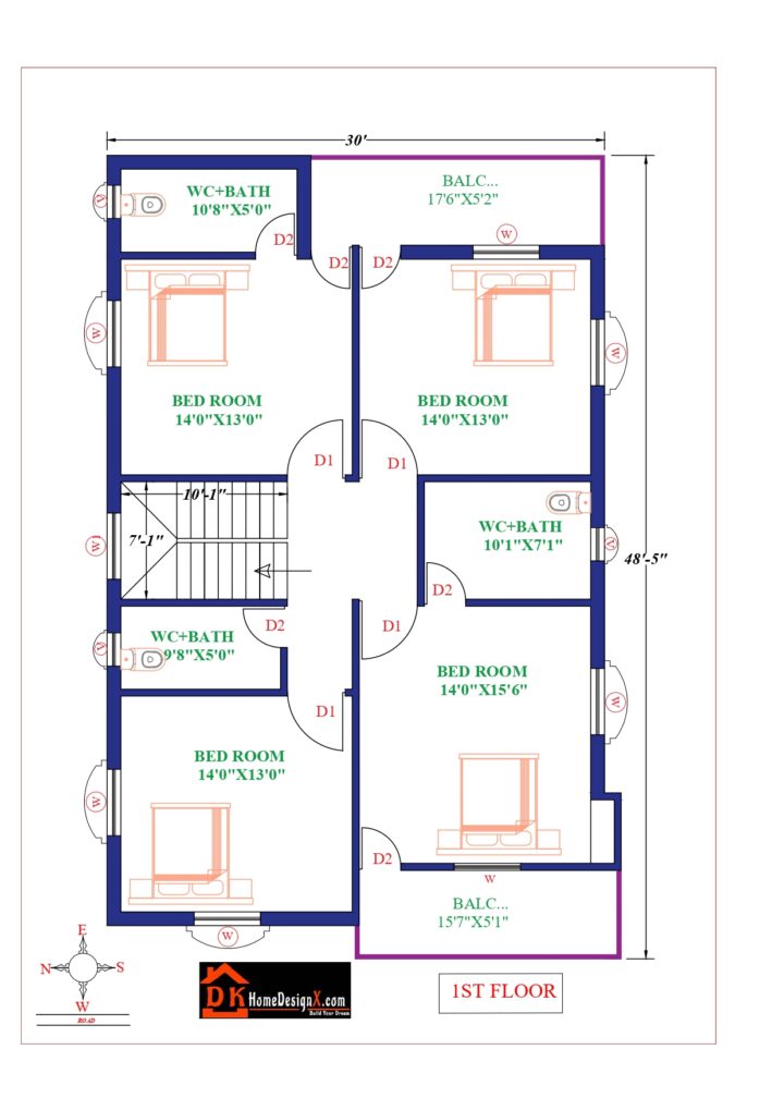 30X47 Affordable House Design - Image 2