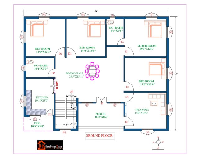 52X41 Modern House Design