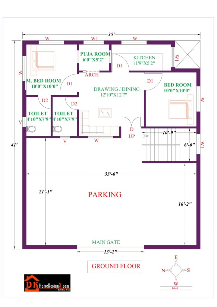 35X41 Modern House Design