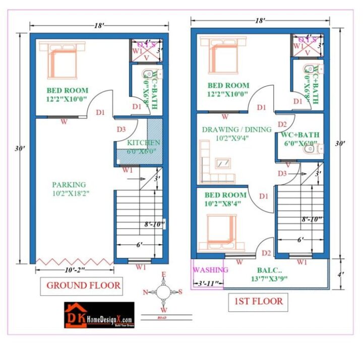 18X30 Affordable House Design