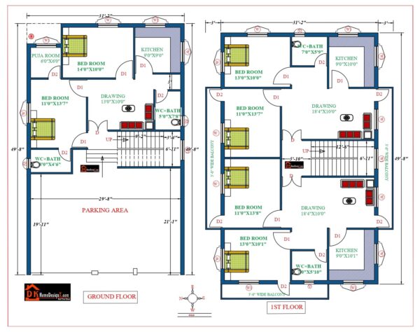 31X50 Affordable House Design
