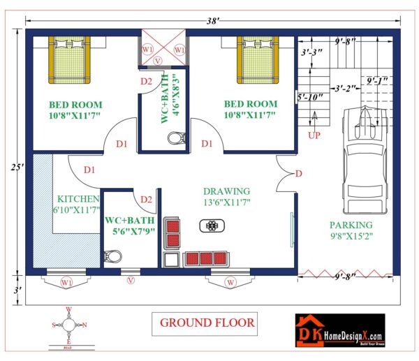 38X25 Modern House Design