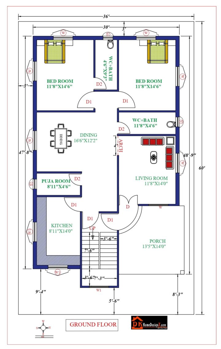 36X60 Modern House Design