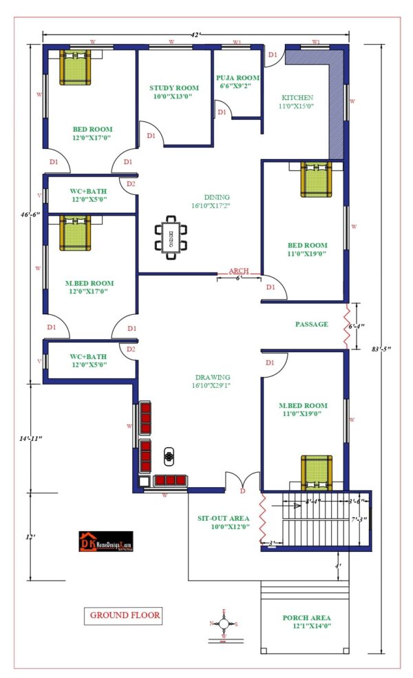 42X84 Modern House Design