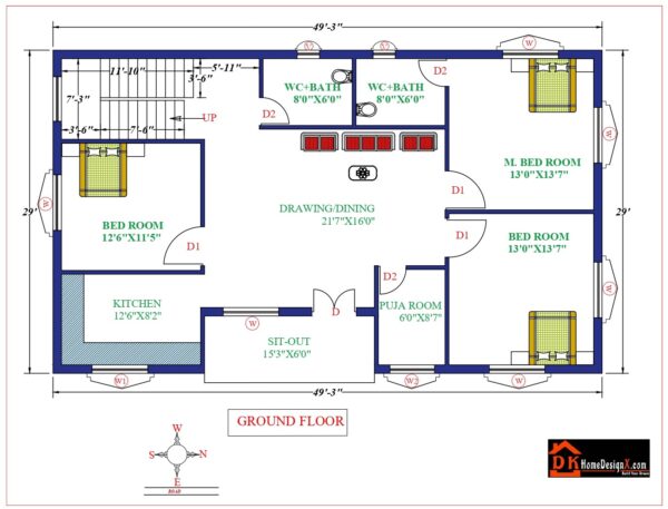 50X29 Modern House Design