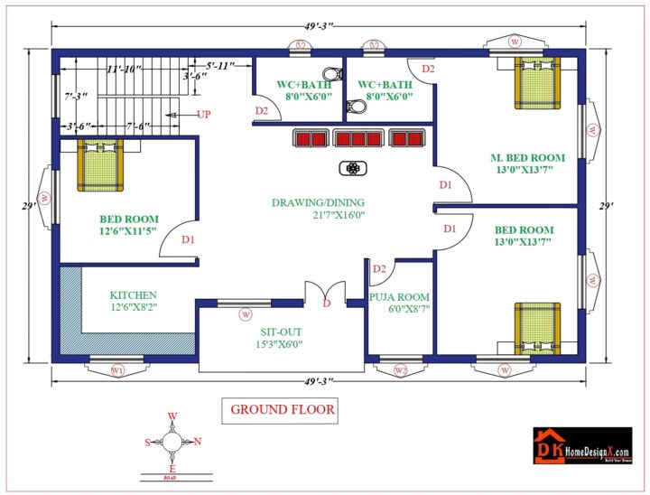 50X29 Modern House Design