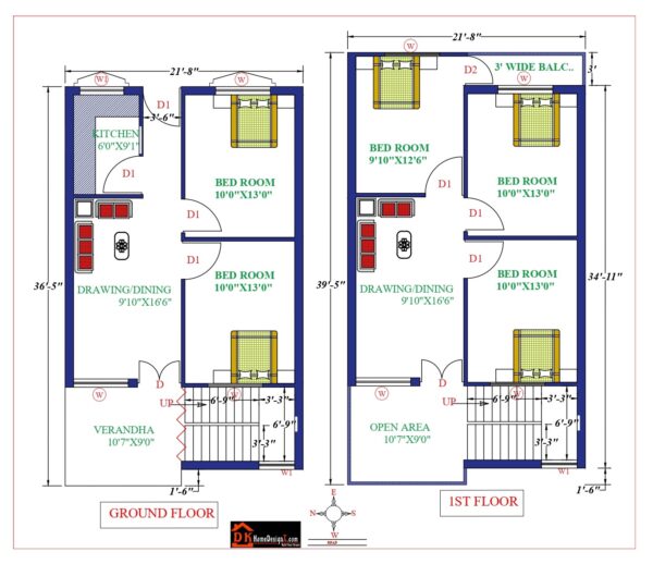 22X37 Modern House Design