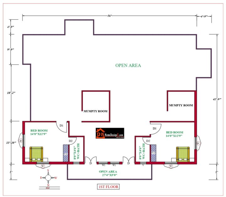 61X52 Modern House Design - Image 2