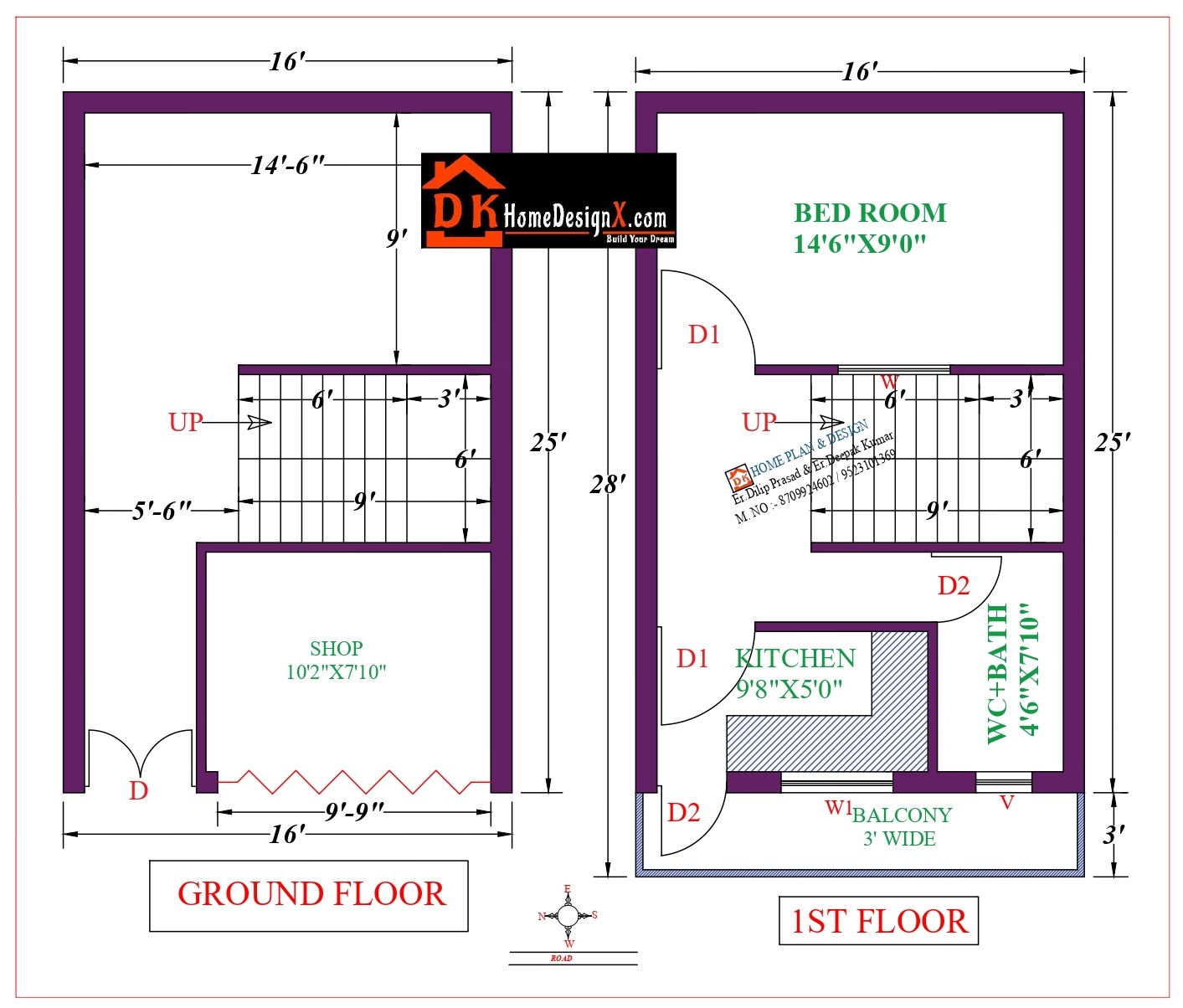 16X25 Affordable House Design DK Home DesignX 16X25 Affordable House Design DK Home DesignX