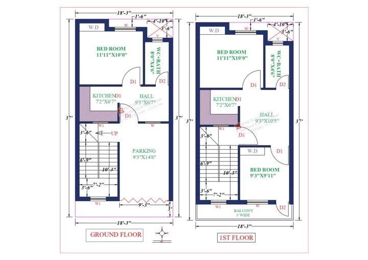 19X37 Affordable House Design