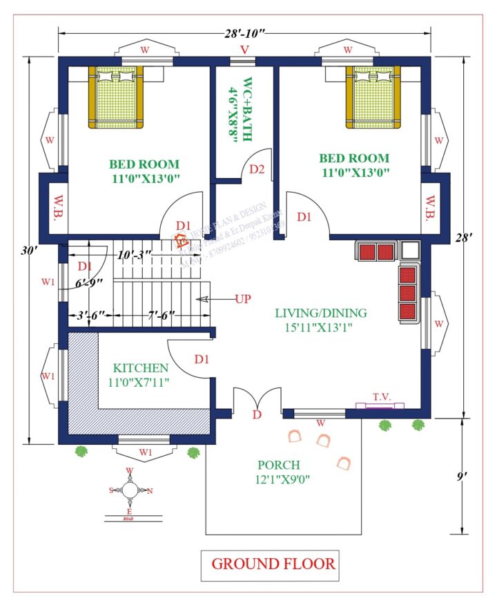 29X28 Affordable House Design