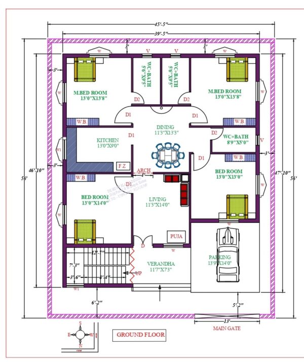 29X30 Affordable House Design