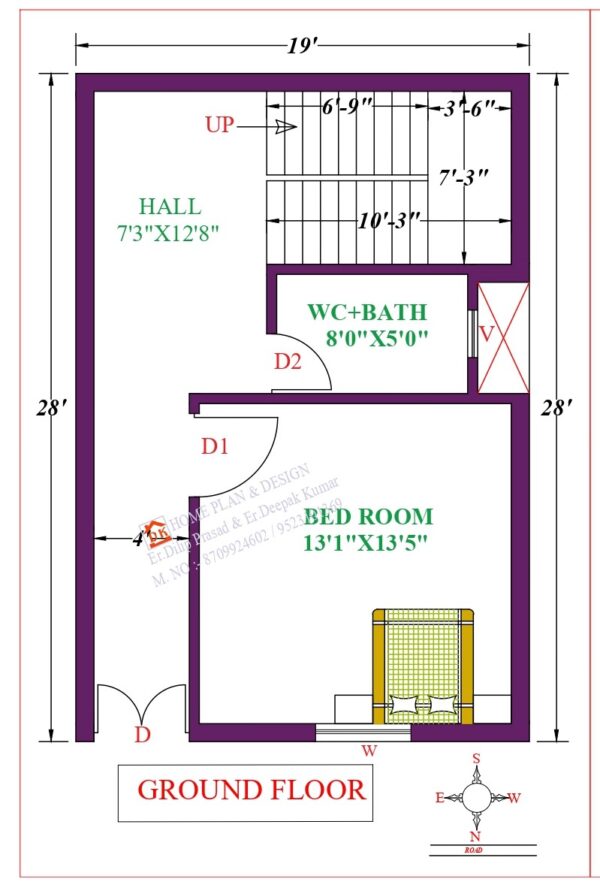 19X28 Affordable House Design