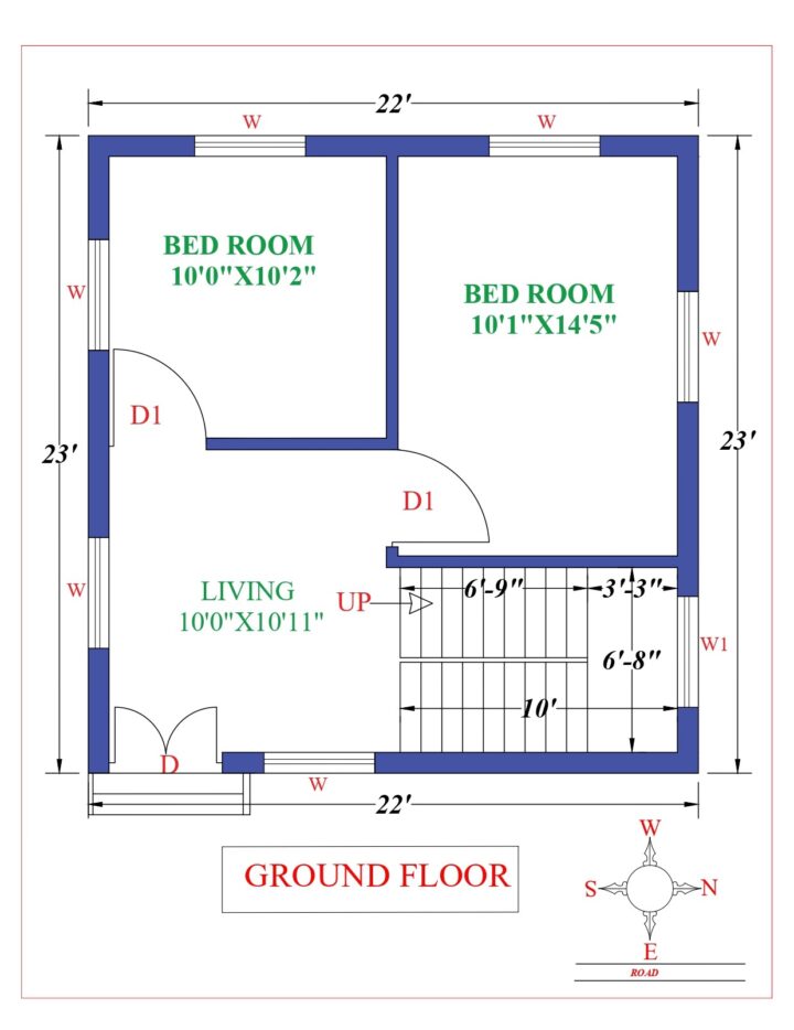 22X23 Affordable House Design