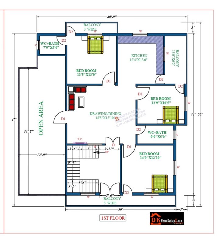 43X50 Affordable House Design - Image 2
