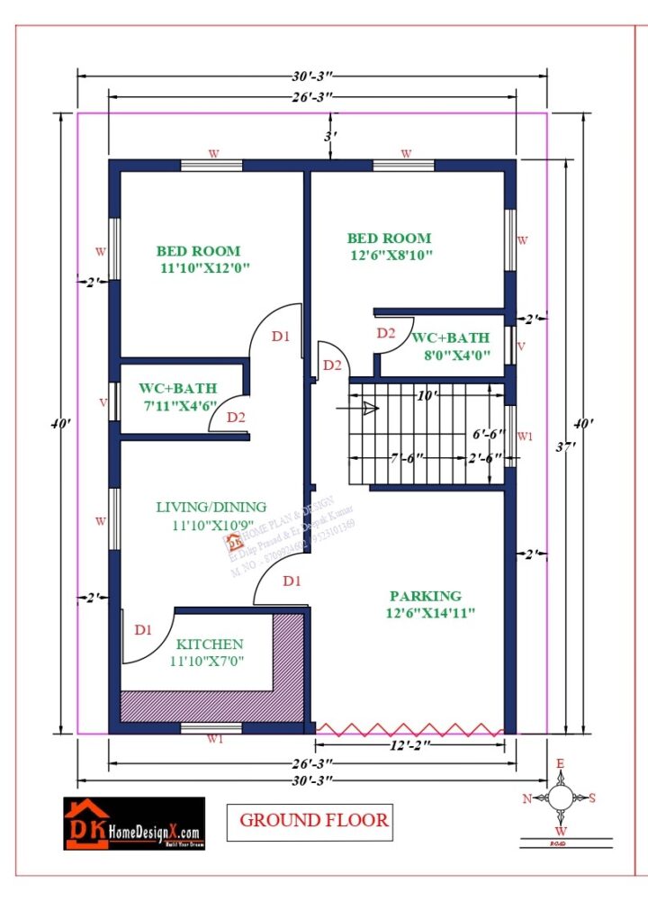 29X47 Affordable House Design