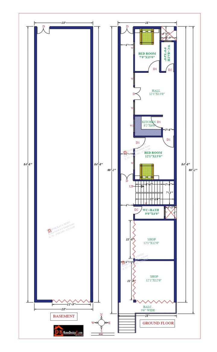 18X89 Affordable House Design