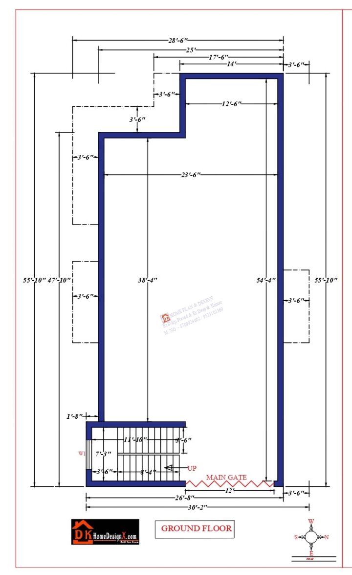 32X56 Affordable House Design - Image 2