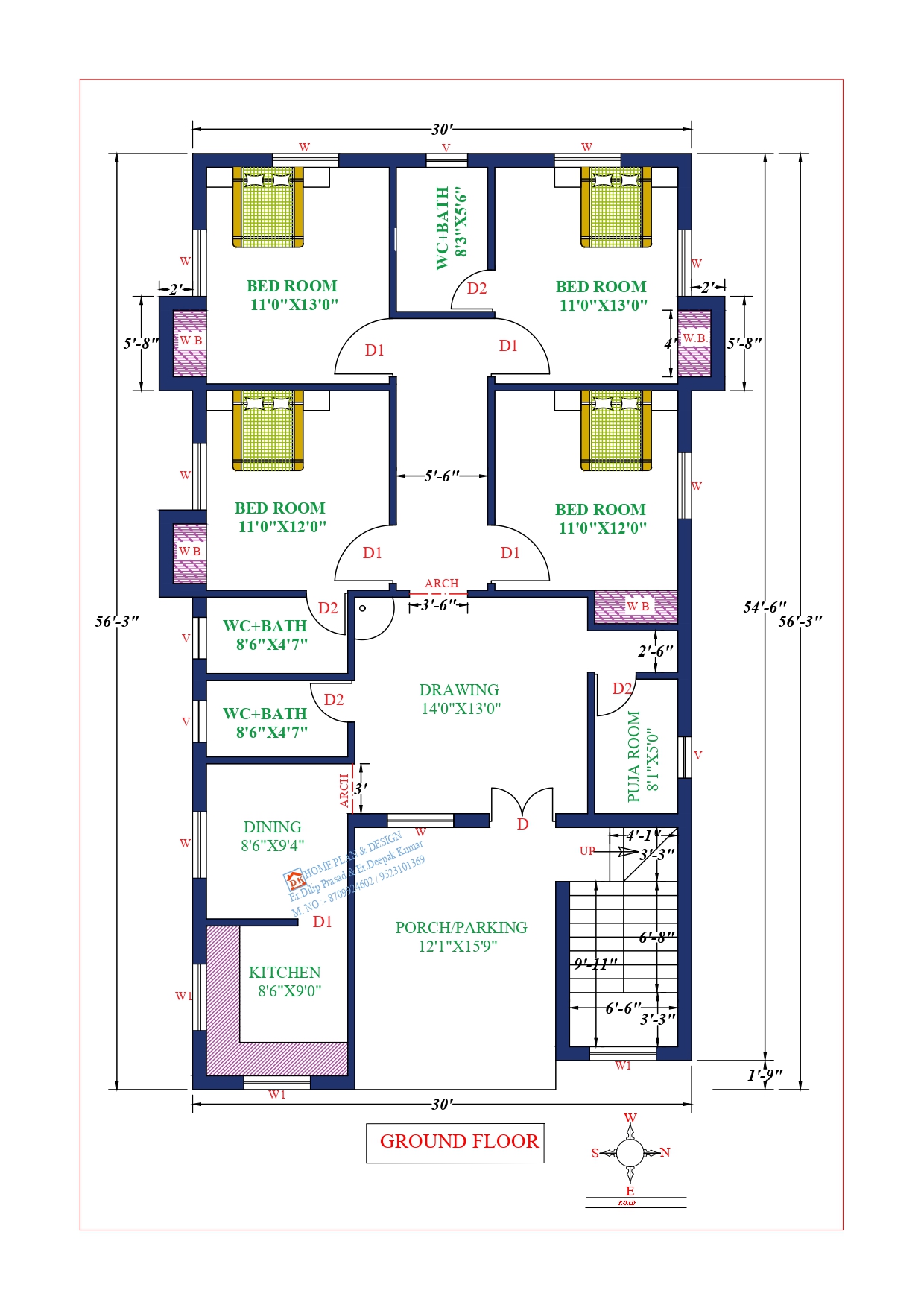30X56 Affordable House Design DK Home DesignX 30X56 Affordable House Design DK Home DesignX