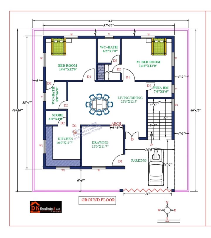 38X39 Affordable House Design