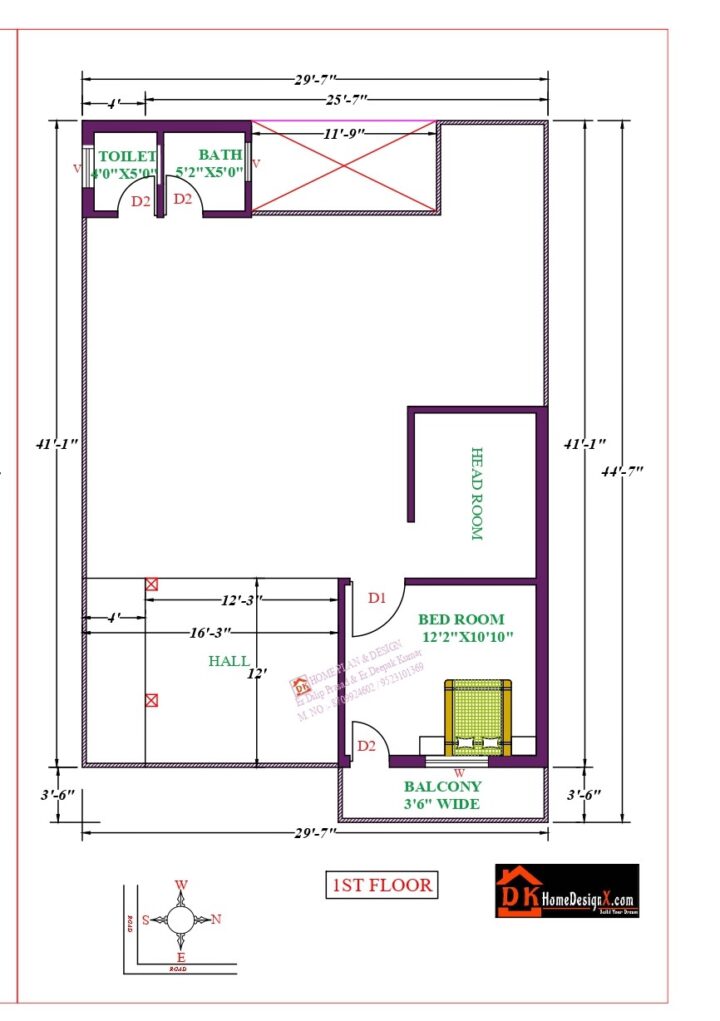 30X50 Affordable House Design - Image 2