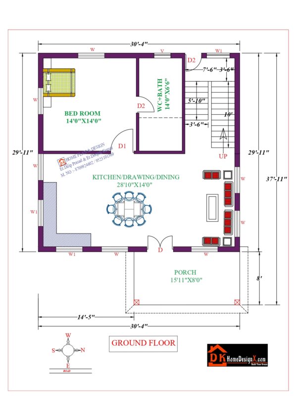 31X30 Affordable House Design