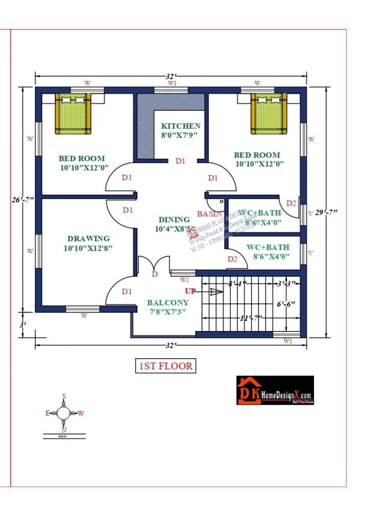 32X30 Affordable House Design - Image 2