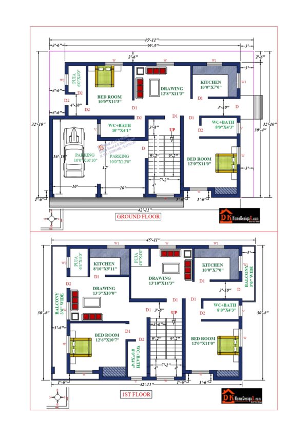 46X33 Affordable House Design
