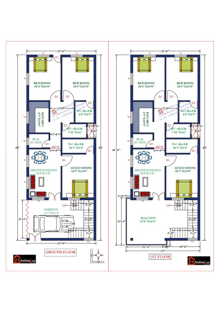24X60 Affordable House Design