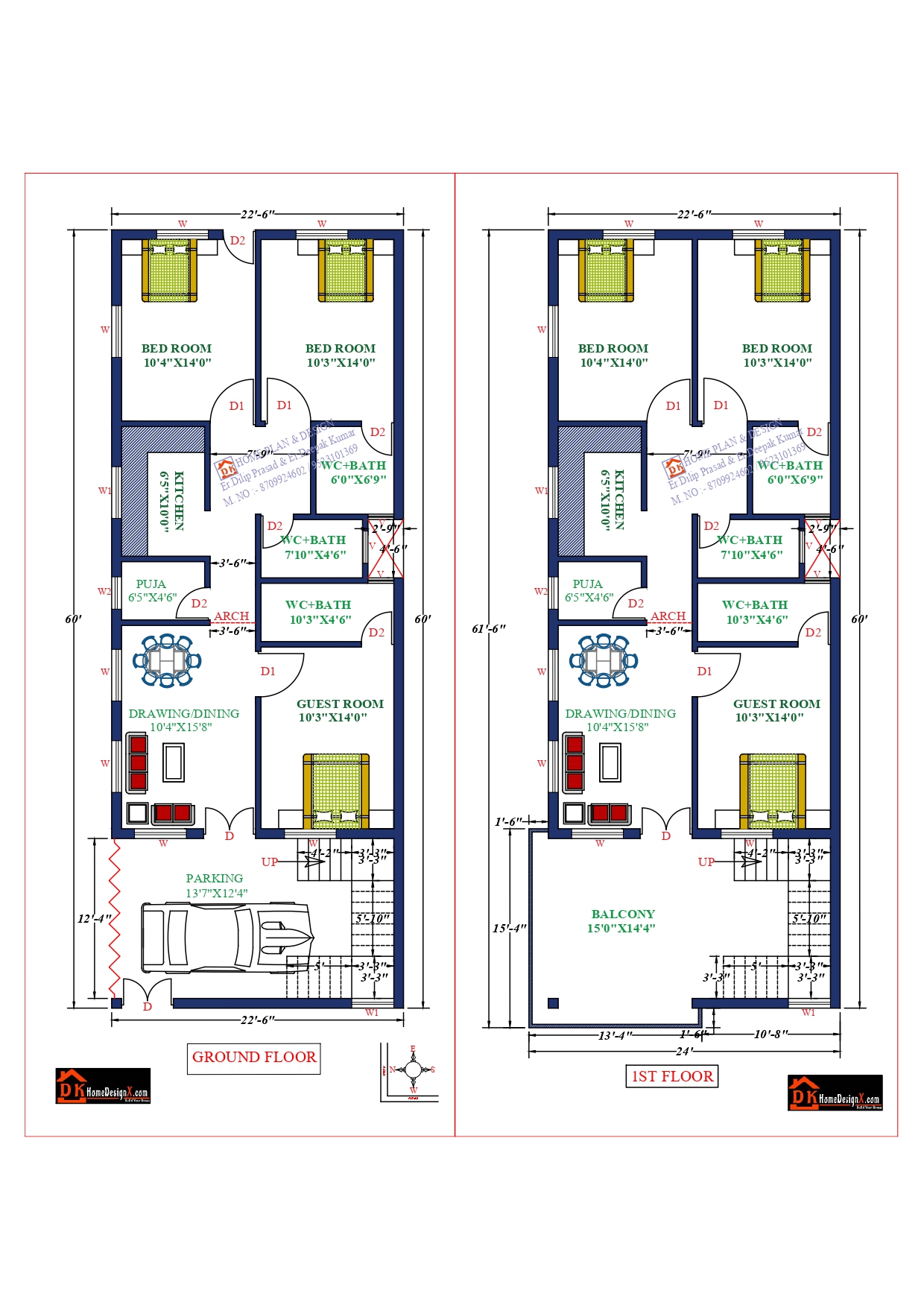24X60 Affordable House Design DK Home DesignX 24X60 Affordable House Design DK Home DesignX