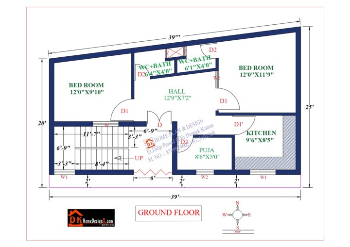 39X25 Affordable House Design