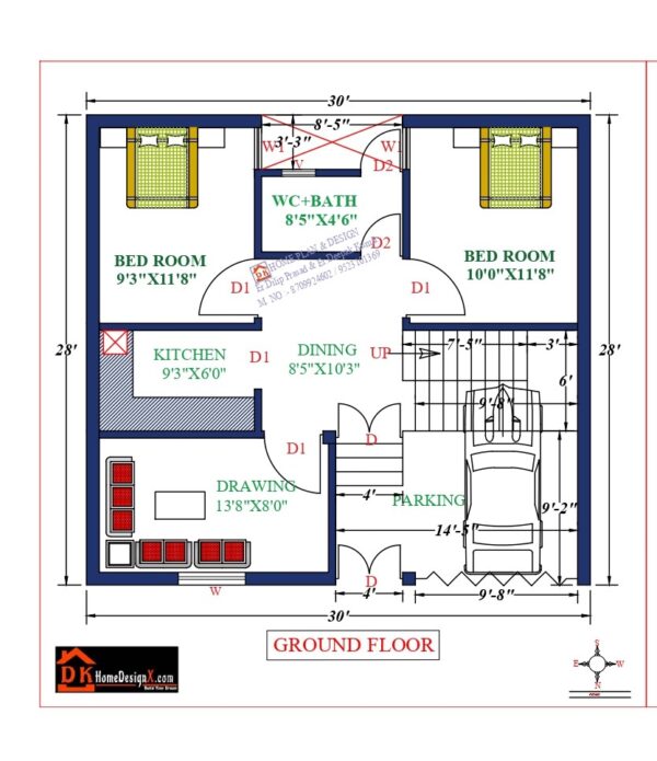 30X31 Affordable House Design