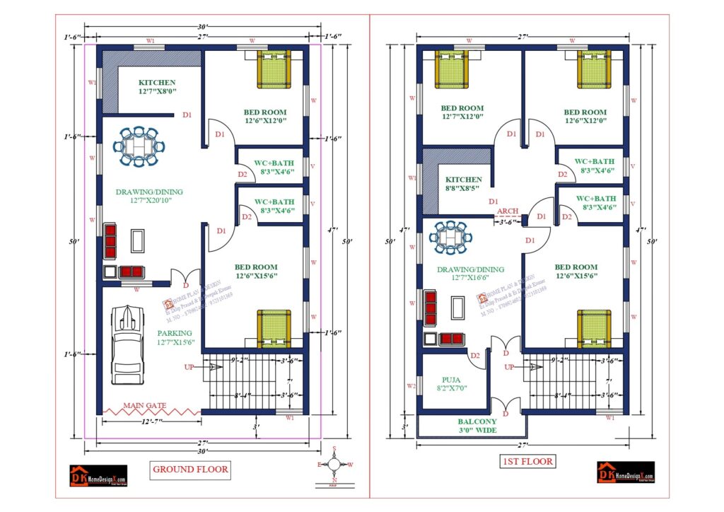 30X50 Affordable House Design DK Home DesignX 30x50-affordable-house-design-dk-home-designx
