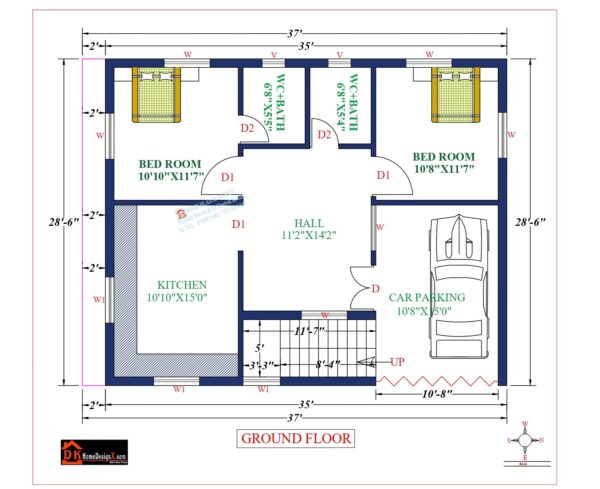 37X29 Affordable House Design
