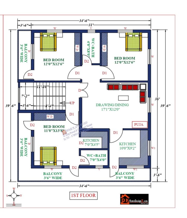 31X40 Affordable House Design - Image 2