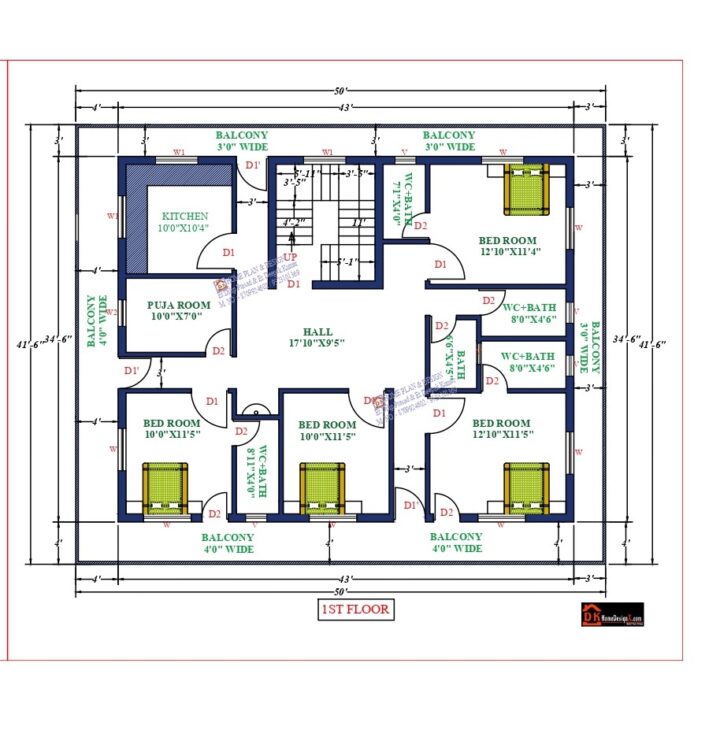 50X42 Affordable House Design - Image 2