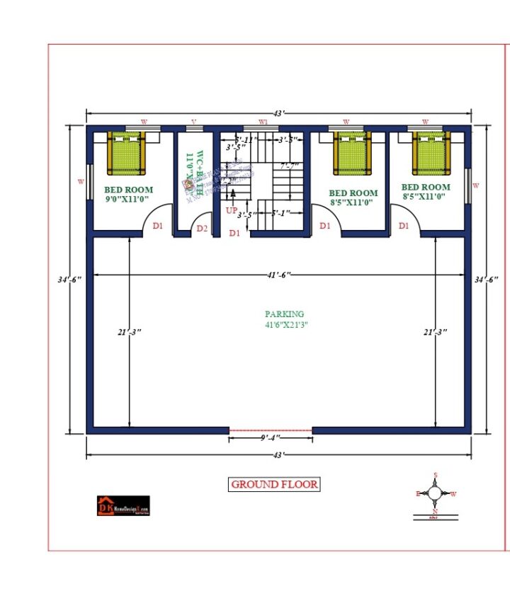 50X42 Affordable House Design