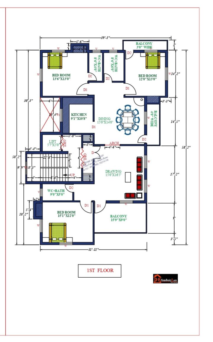 45X85 Affordable House Design - Image 2
