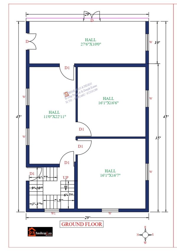 29X45 Commercial Building Design