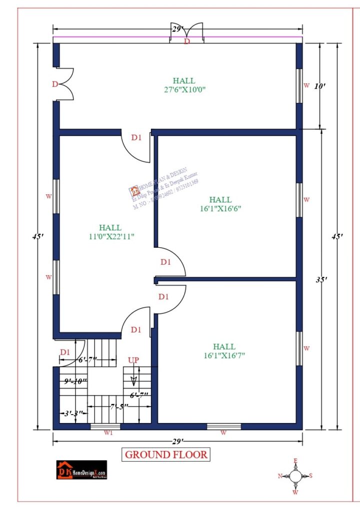 29X45 Commercial Building Design