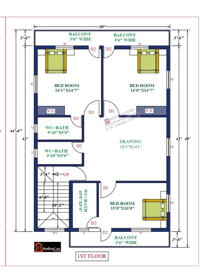 30X48 Affordable House Design - Image 2