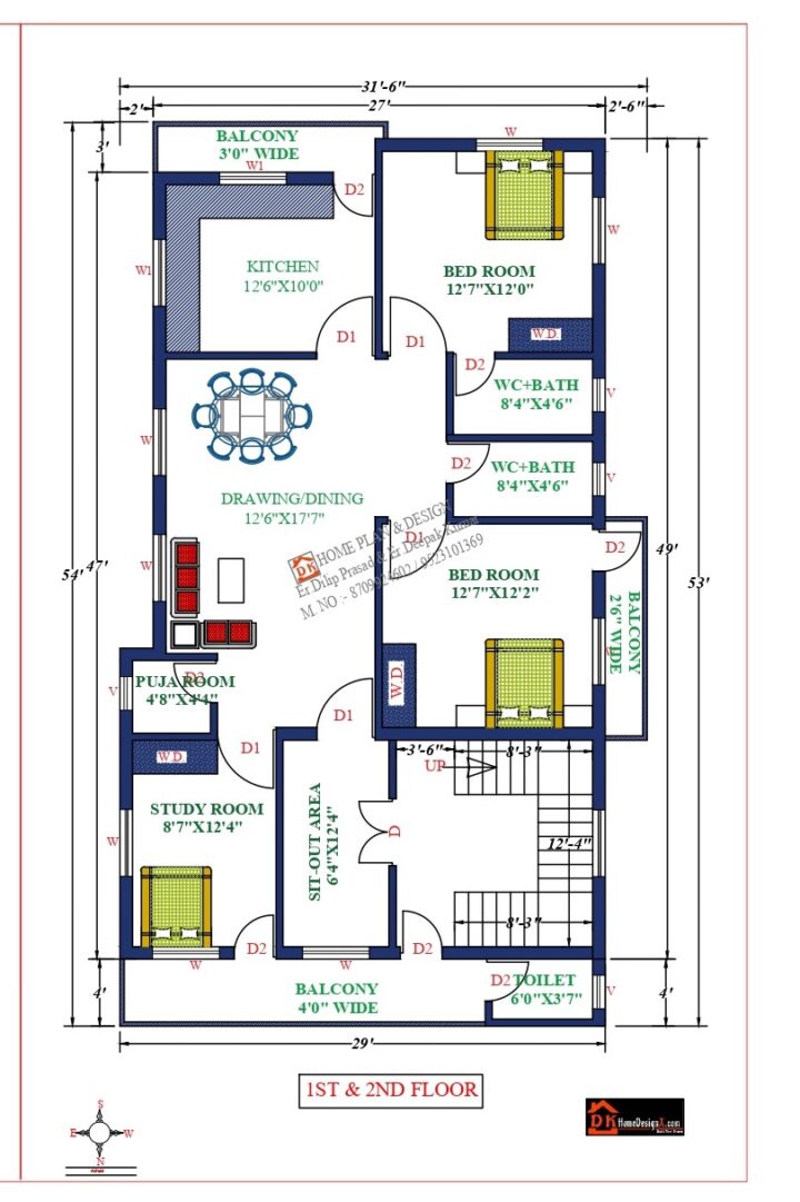 55X34 Affordable House Design - Image 2
