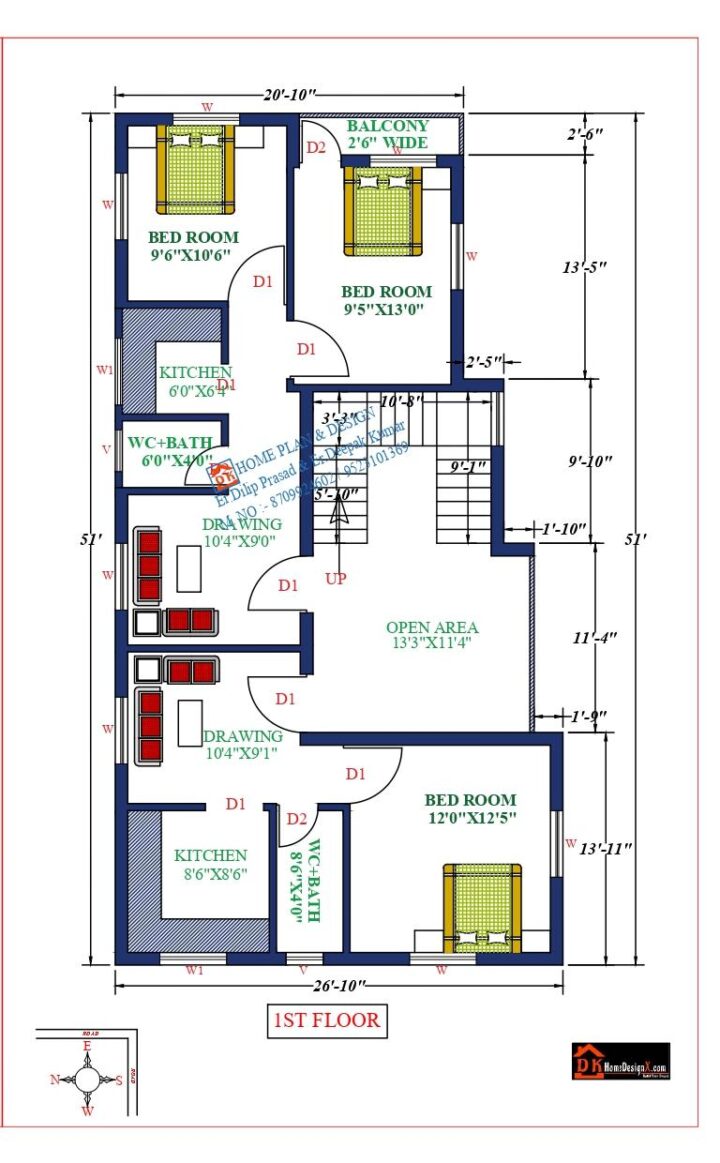 27X51 Affordable House Design - Image 2