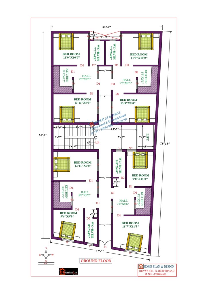 36x66 Affordable House Design Dk Home Designx