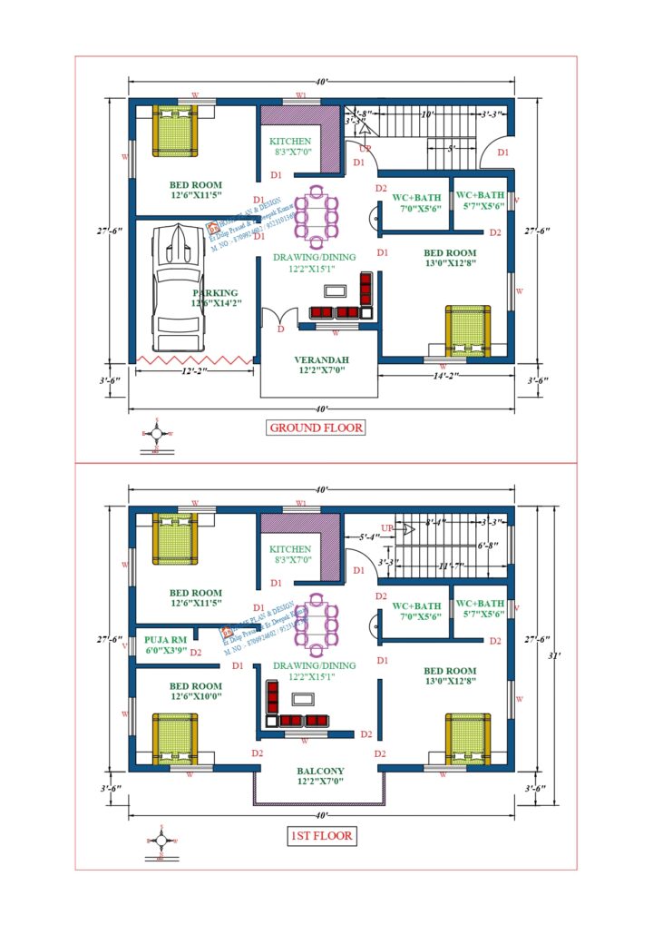 40X28 Affordable House Design