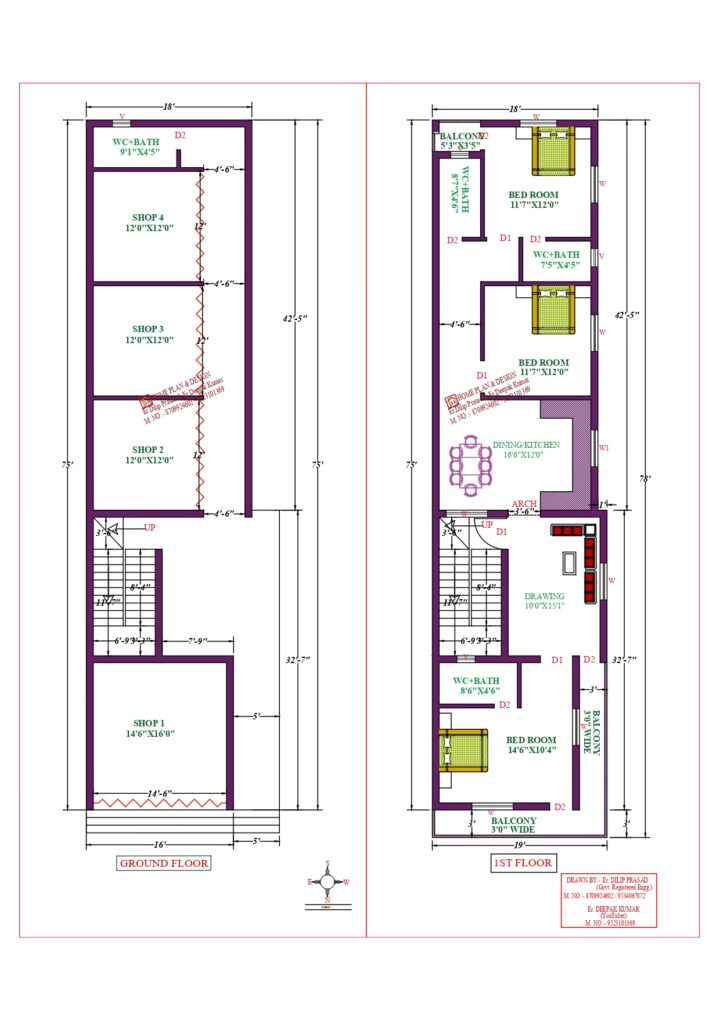 19X78 Affordable House Design