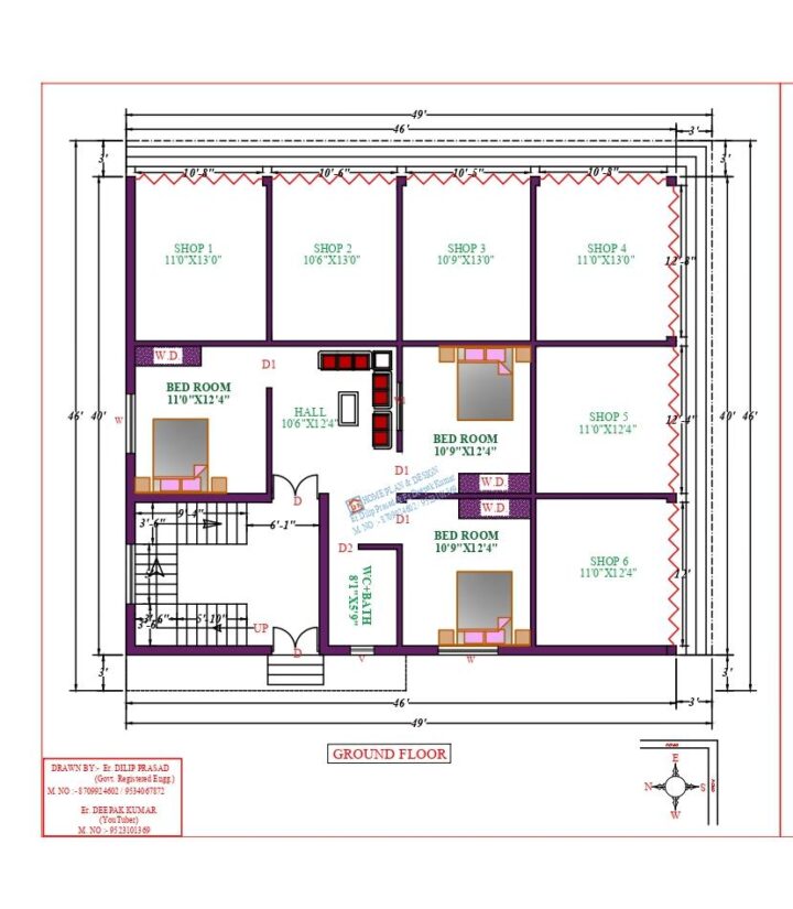 49X46 Affordable House Design