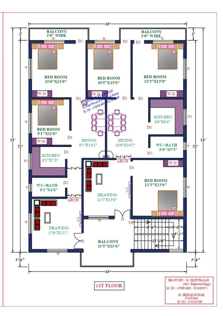 38X54 Affordable House Design - Image 2