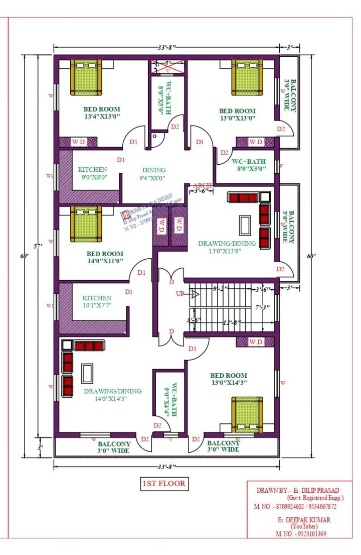 40X60 Affordable House Design - Image 2
