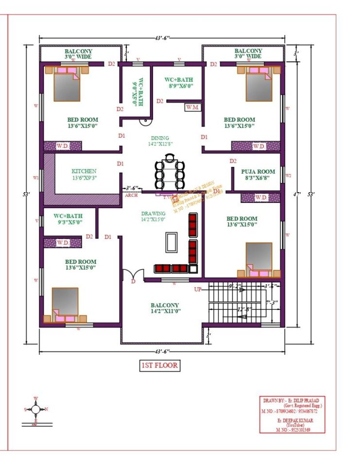 50X60 Affordable House Design - Image 2
